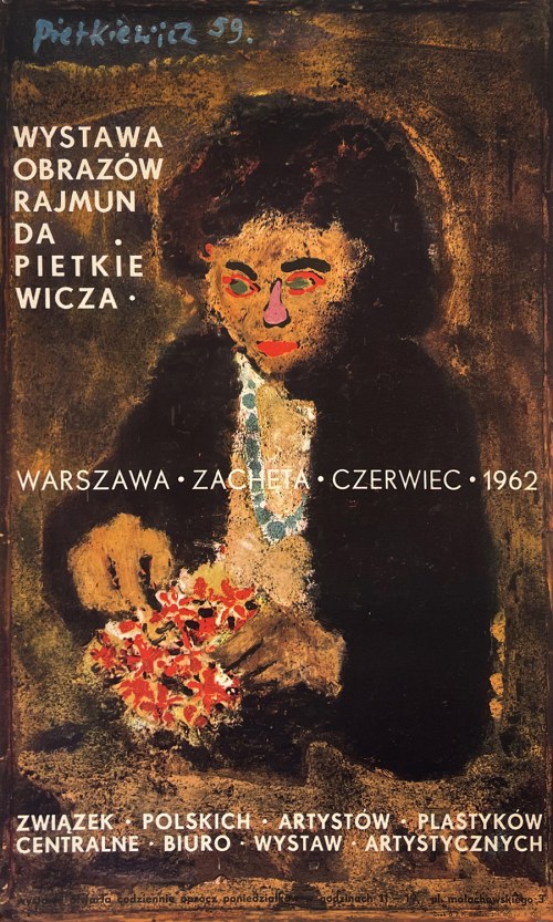 Rajmund Pietkiewicz. Malarstwo, Zachęta, 1962, Rajmund Pietkiewicz
