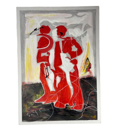 Dwie figurki, Scuola Italiana