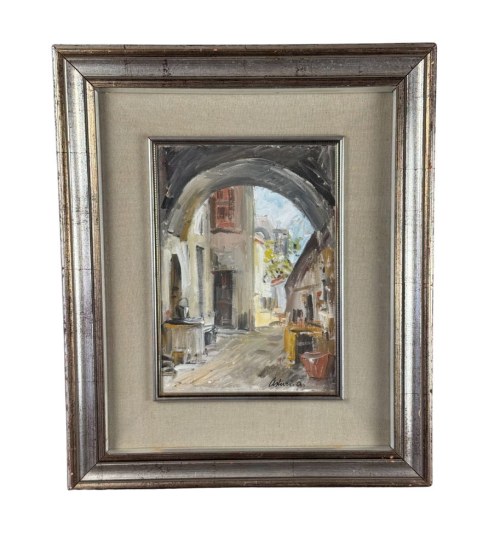 Scena rustykalna - ANTONIO ASTURI (1904 - 1986), Antonio Asturi