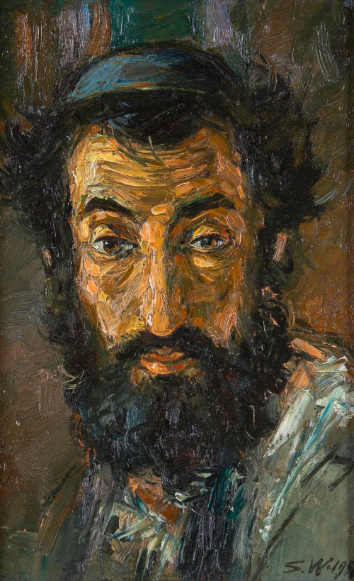 Portret Żyda; 1951, S. W.