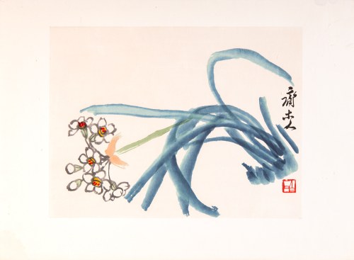 Narcyzy; 1953, Qi Baishi