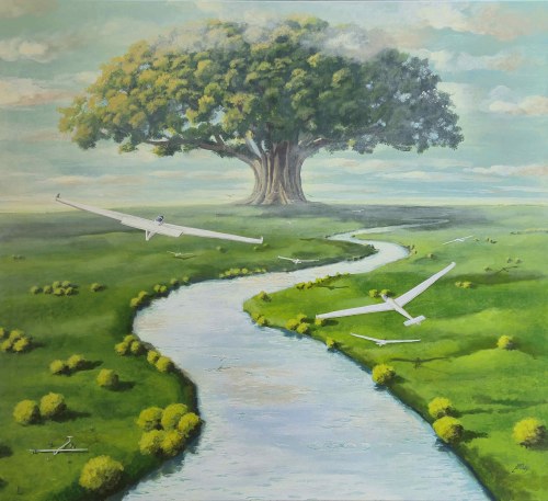 Lot do źródła, 2025, Marcin Armatys