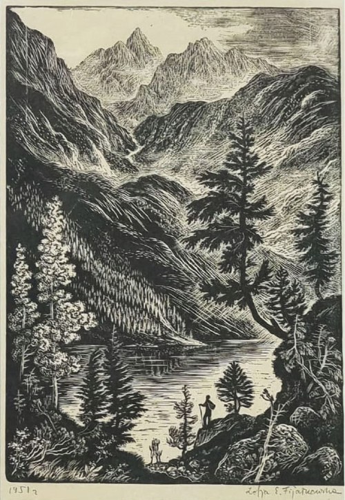 Morskie Oko, 1951 r., Zofia Fijałkowska
