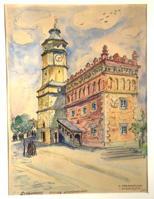 "Sandomierz", 1964 r., Irena Nowakowska-Acedańska