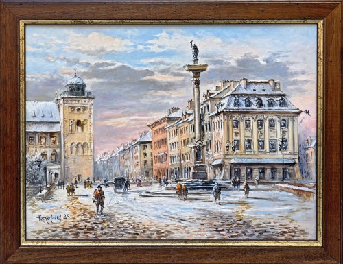 Warszawa Plac Zamkowy (fragm.), Witold Hackenberg