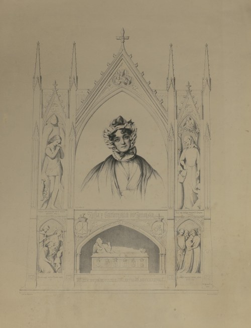 Elie Philippe Joseph (1830 - 1889), Zofia z Czartoryskich ord. Zamojska, 1839 r., Elie Philippe Joseph Duriez