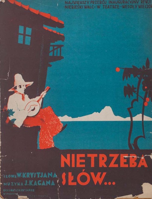 Nie trzeba słów, 1930 r., Marian Walentynowicz
