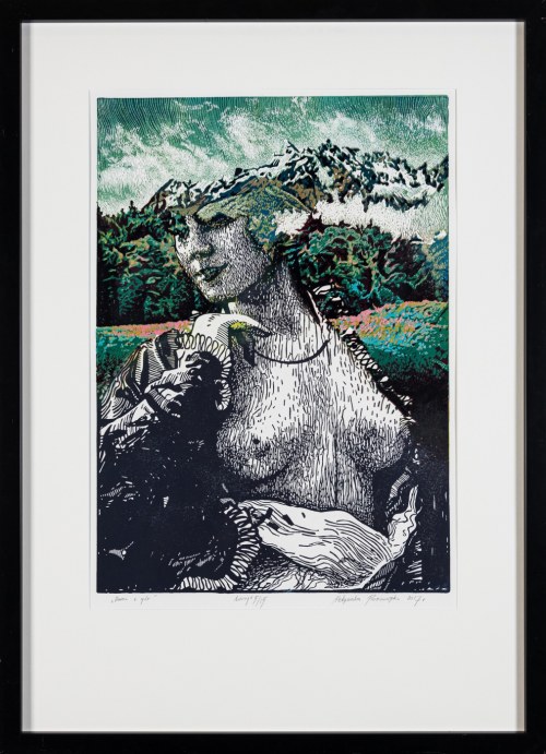 Dama z gór 5/15, 2017, Aleksandra Prusinowska