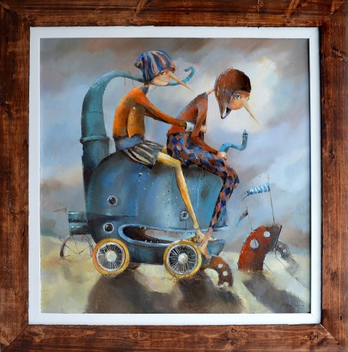 Maszynka do latania, 2019, Małgorzata Piątek-Grabczyńska