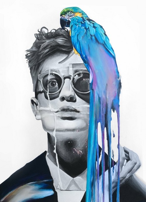 Control the parrot, 2019, Łukasz Biliński