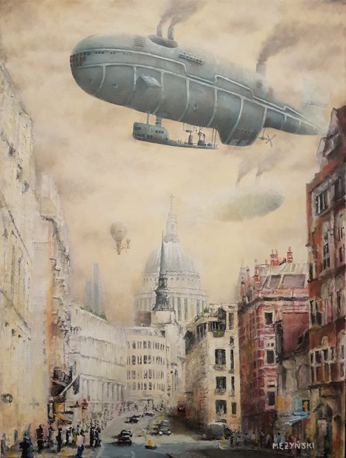Fleet Street London, 2019, Arkadiusz Mężyński