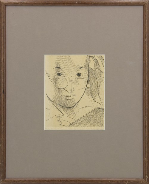 Autoportret, 1936, Louis Marcoussis