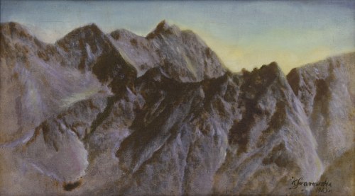 XX w., Pejzaż górski - Tatry, K. Swarowska