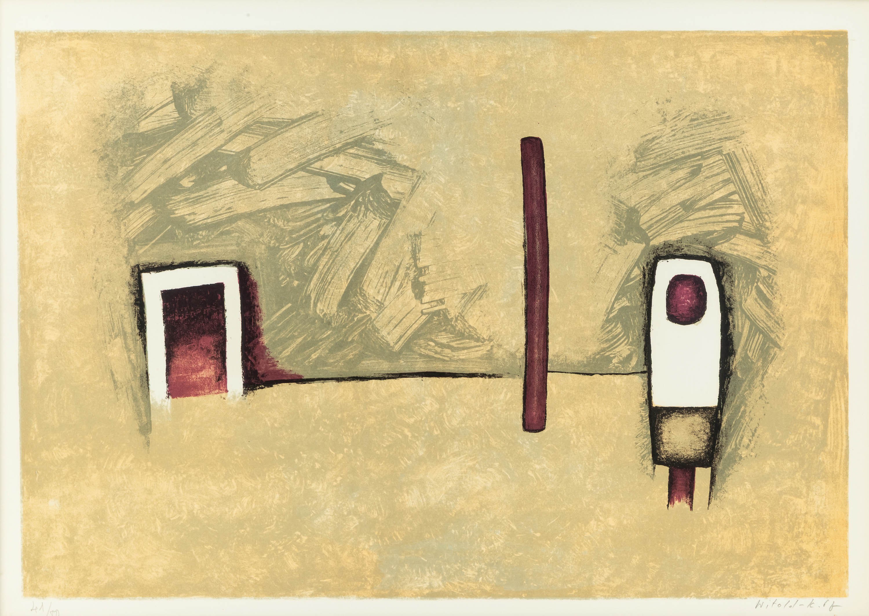 Witold Kaczanowski (1932-2025), Kompozycja, 1968 r. - Aukcja ...