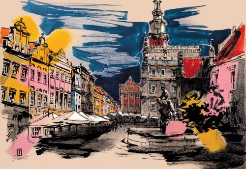 Stary Rynek w Poznaniu, 2025, Tetiana Ocheredko