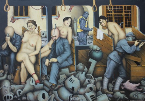 W pociągu, 2020, Robert Gebethner