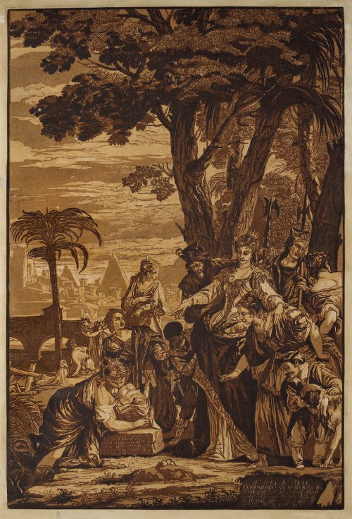 OF BATTERSEA (1701-1771), Znalezienie Mojżesza, 1741, John Baptist Jackson