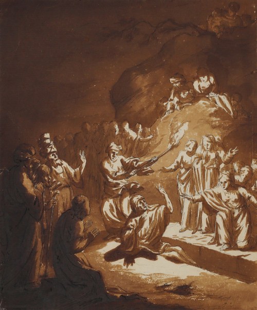 artysta doby stanisławowskiej], Wskrzeszenie Łazarza, ostatnia ćw.XVIII w., Franciszek Smuglewicz
