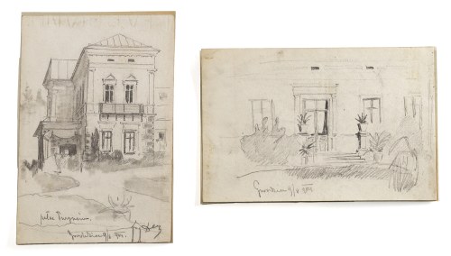 Pałac Puzynów w Gwoźdzcu k.Kołomyi, 1904, Ludomir Dymitrowicz