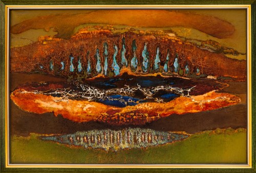 bez tytułu (Abstrakcja), 1983, Zdzisław Salaburski