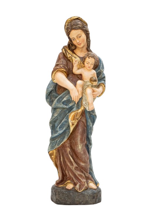 Madonna z dzieciątkiem, Artysta Nierozpoznany