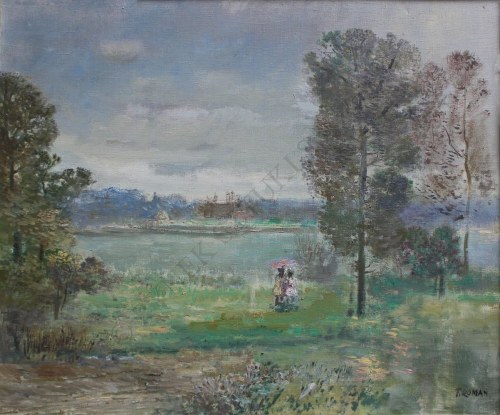 Spacer nad wodą, Tadeusz Roman