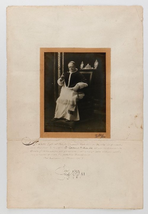 (Ambrogio Damiano Achille Ratti 1857 - 1939), Papa Pio XI
