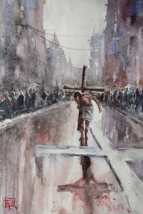 Jezus w mieście, 2025, Radosław Kuźmiński