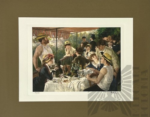 Śniadanie wioślarzy, 1881, Pierre-Auguste Renoir