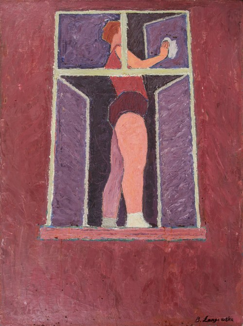 Okno, 1967, Barbara Łangowska