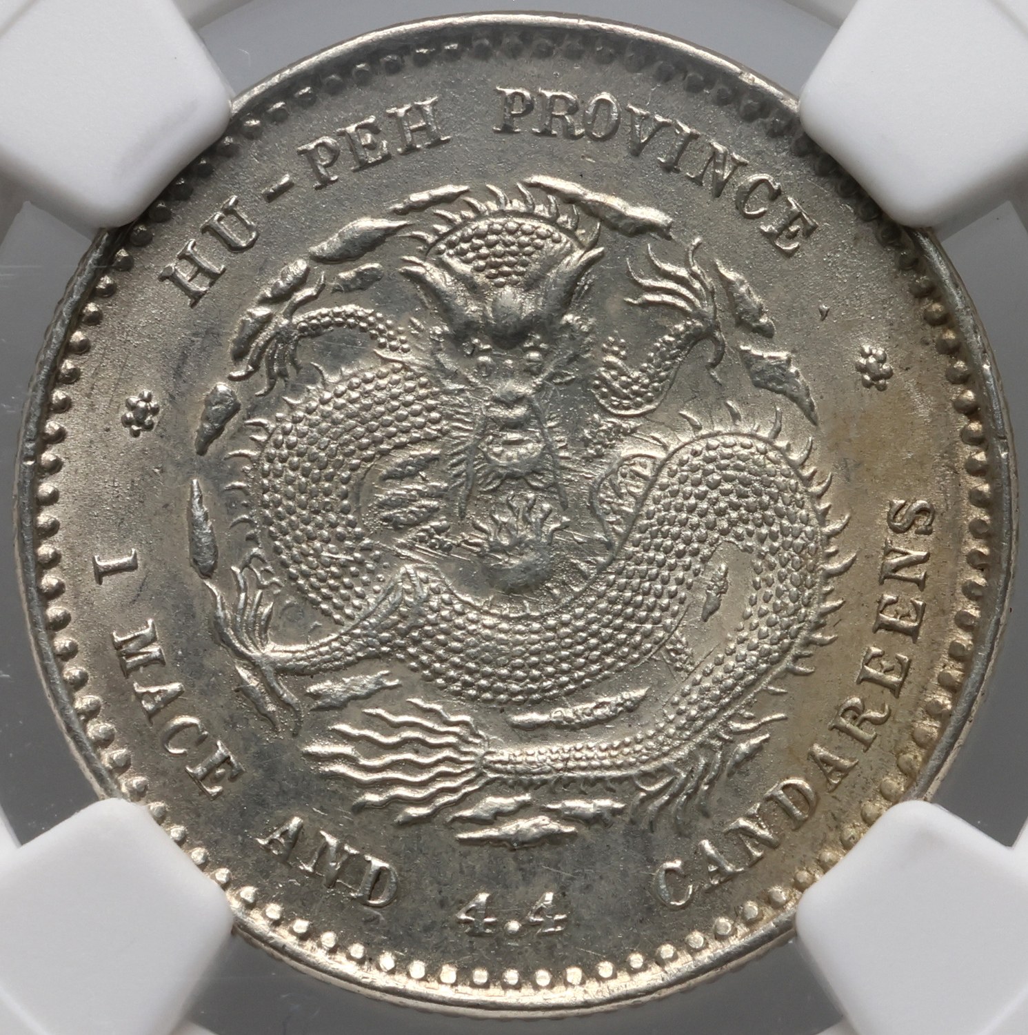 Chiny, Hupeh, Guangxu, 20 centów bez daty (1895-1907) - Aukcja