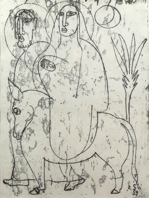 Ucieczka Świętej Rodziny, 1959 r., Leon Śliwiński