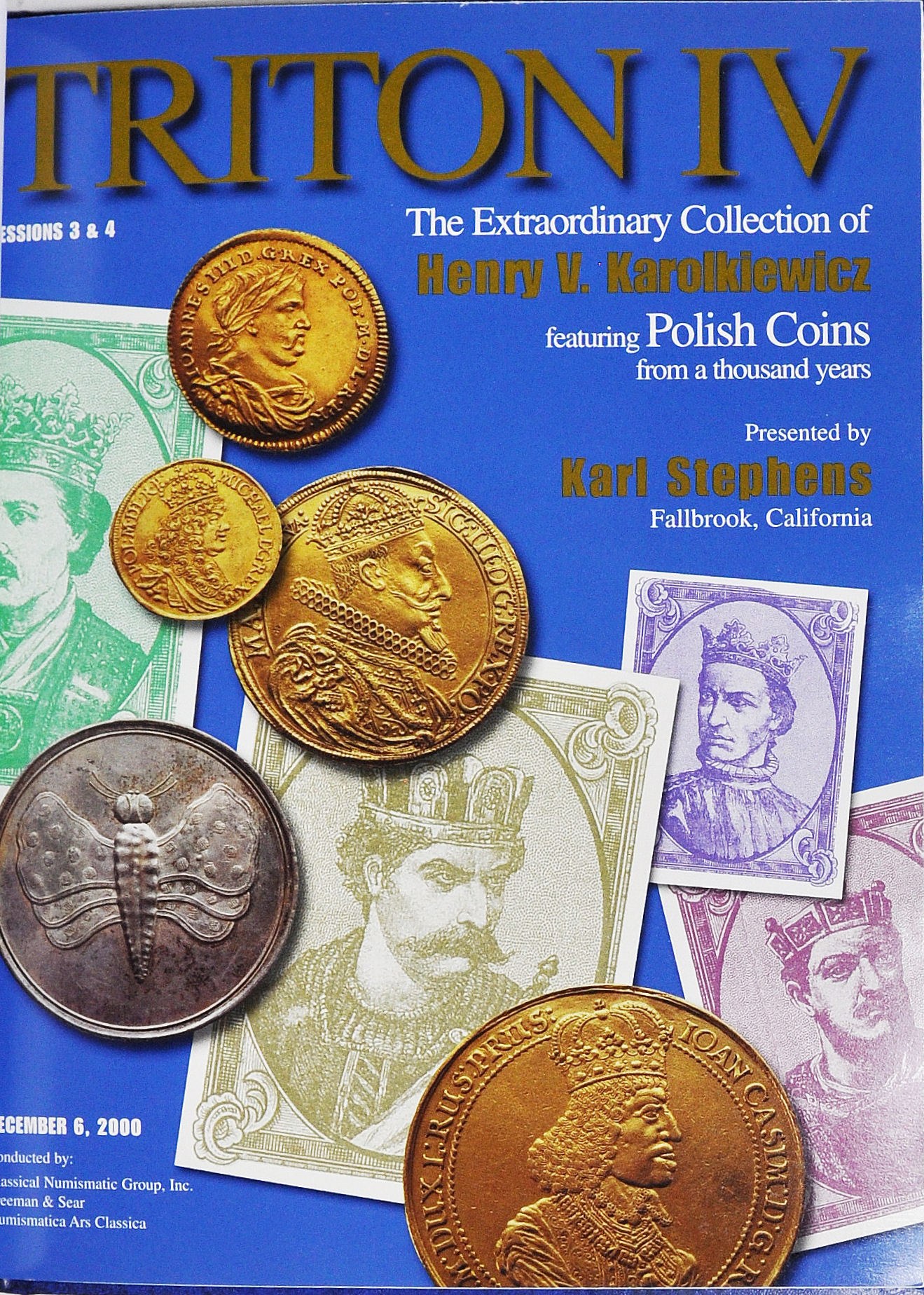 Katalog kolekcji Henry V. Karolkiewicz Aukcja / Licytacja