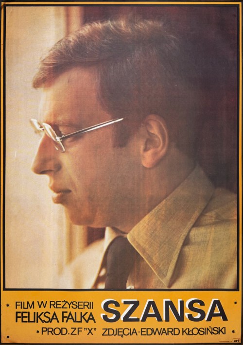 Szansa, plakat filmowy, 1979, Marek Płoza-Doliński