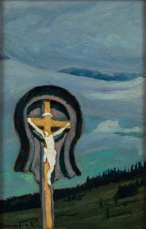 "Kapliczka w górach", Marcin Samlicki