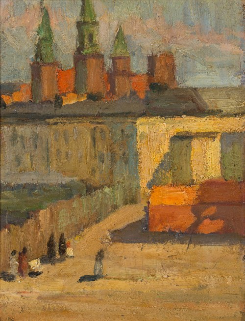 "Widok na Wawel", Stanisław Bińkowski
