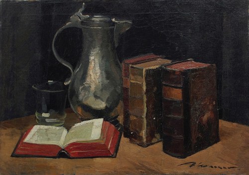 Martwa natura z książkami, Artur Wasner