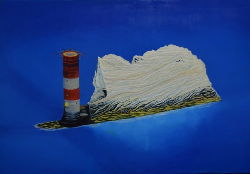 Needles lighthouse, 2017, Mateusz Mikołaj Krasoń