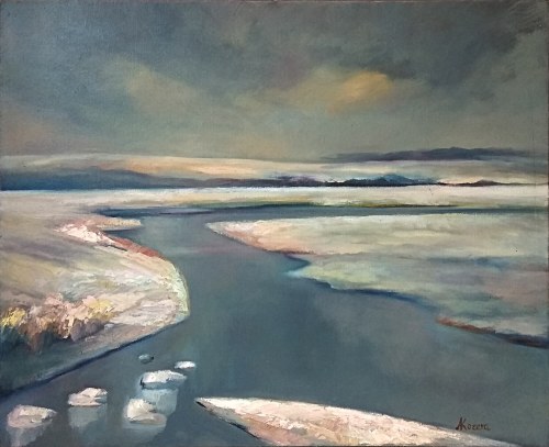 Zima na Ponidziu, 2018, Andrzej Kozera