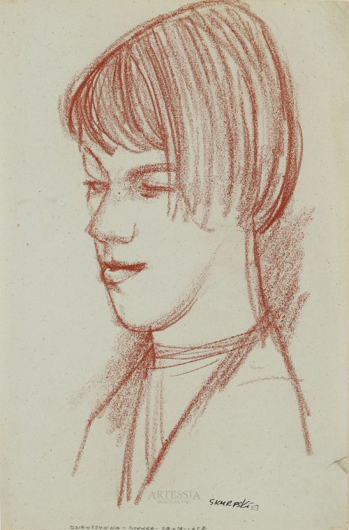 Dziewczynka, 1958, Hieronim Skurpski