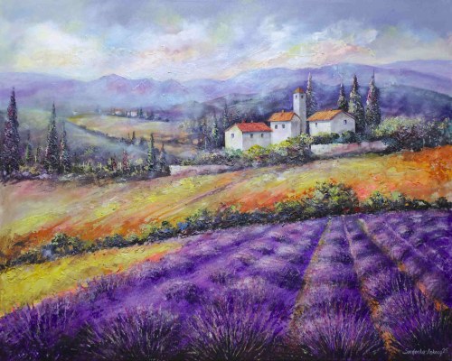 Lavender memories, 2025, Anna Sandecka-Ląkocy