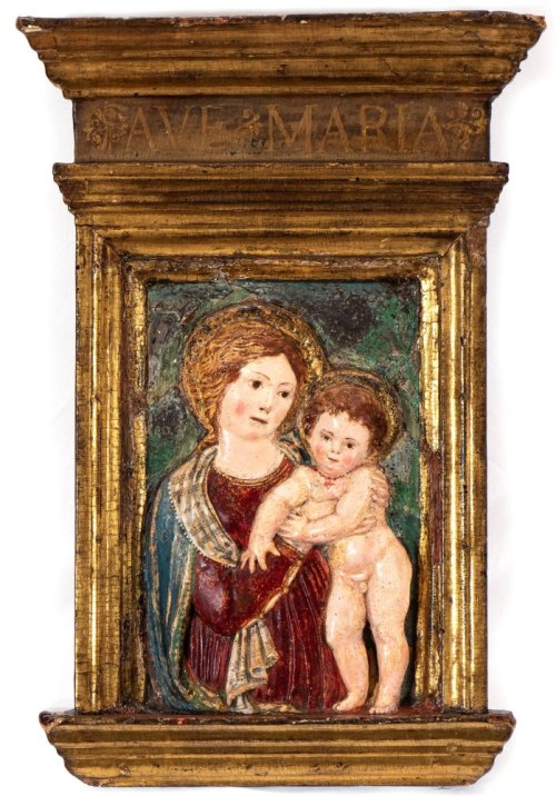 Dziewica z Dzieciątkiem, Luca Della Robbia