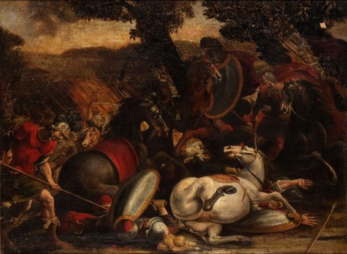 Scena bitwy, Antonio Tempesta