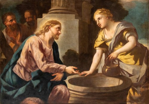 Chrystus i kobieta z Samarii, Carlo Malinconico