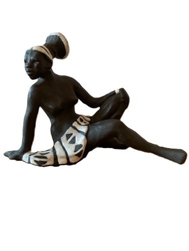 Figurka metalowo-ceramiczna, Dania, Michael Anderson