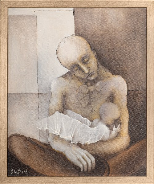 Żebrak, 2018, Monika Blatton