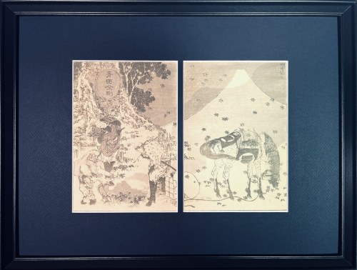 1834 rok, ze słynnego cyklu „100 widoków góry Fuji”., Katsushika Hokusai