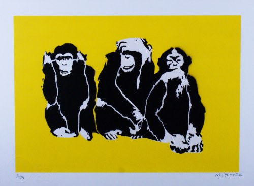 Yellow 2019”, Banksy