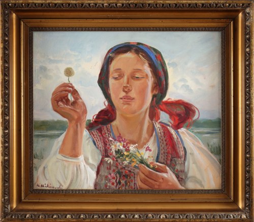 "Dziewczyna z dmuchawcem", Wincenty Wodzinowski