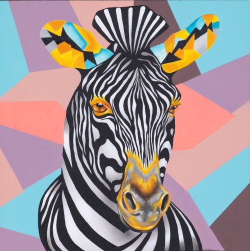 Zebra, 2025, Katarzyna Plewa